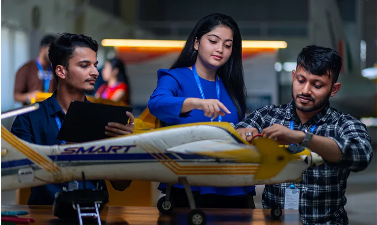 IIAEM, JAIN (Deemed-to-be University), is one of the best aerospace engineering colleges in India.