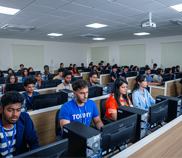 Technology Enabled Classrooms at IIAEM, JAIN (Deemed-to-be University)